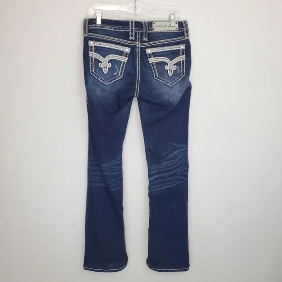 Rock Revival Nancy Easy Boot mid rise jeans - Picture 8 of 14